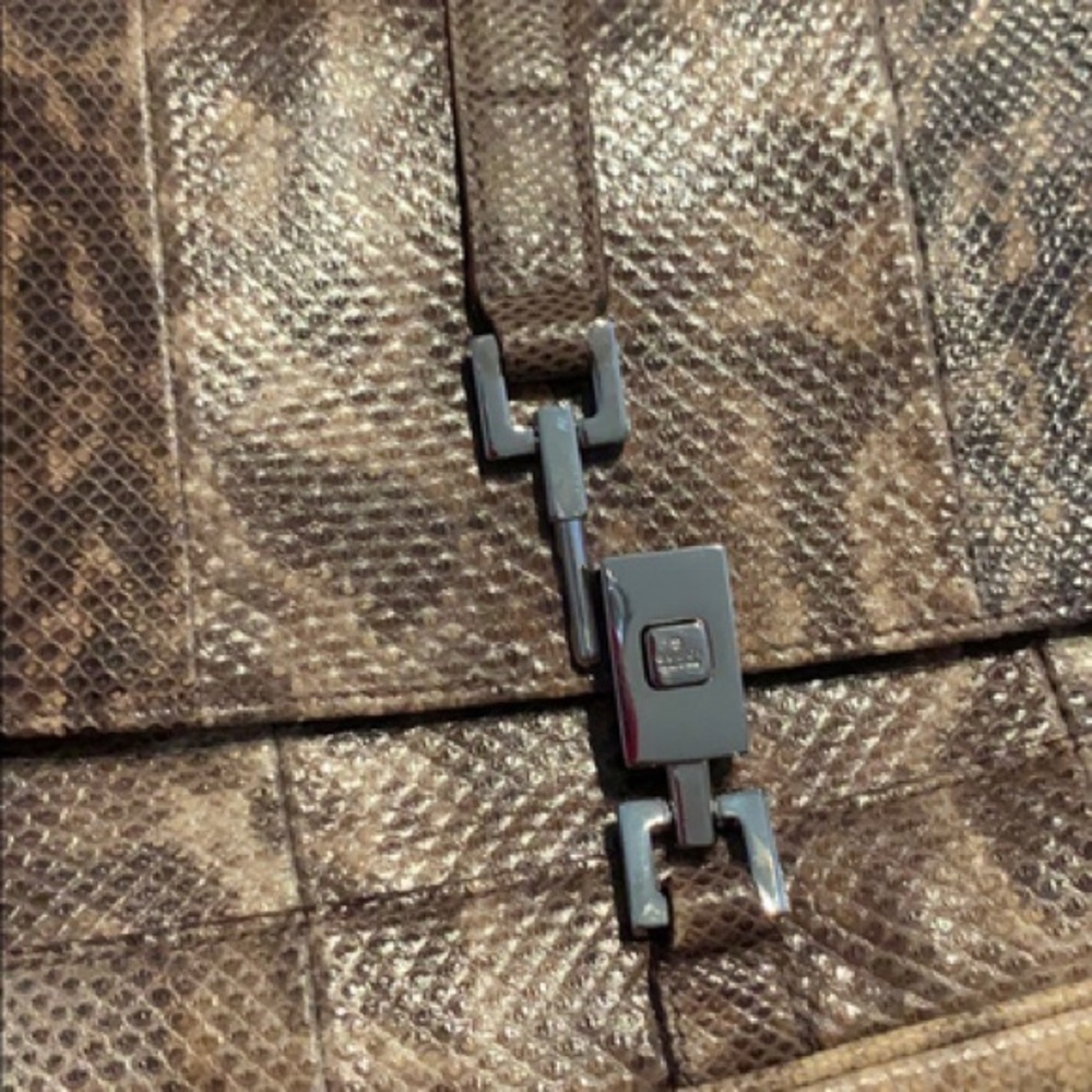 Authentic Gucci Jackie O Snakeskin Bag - Picture 3 of 13
